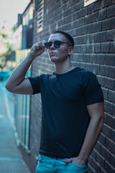 Classic majica - Black (Modal)