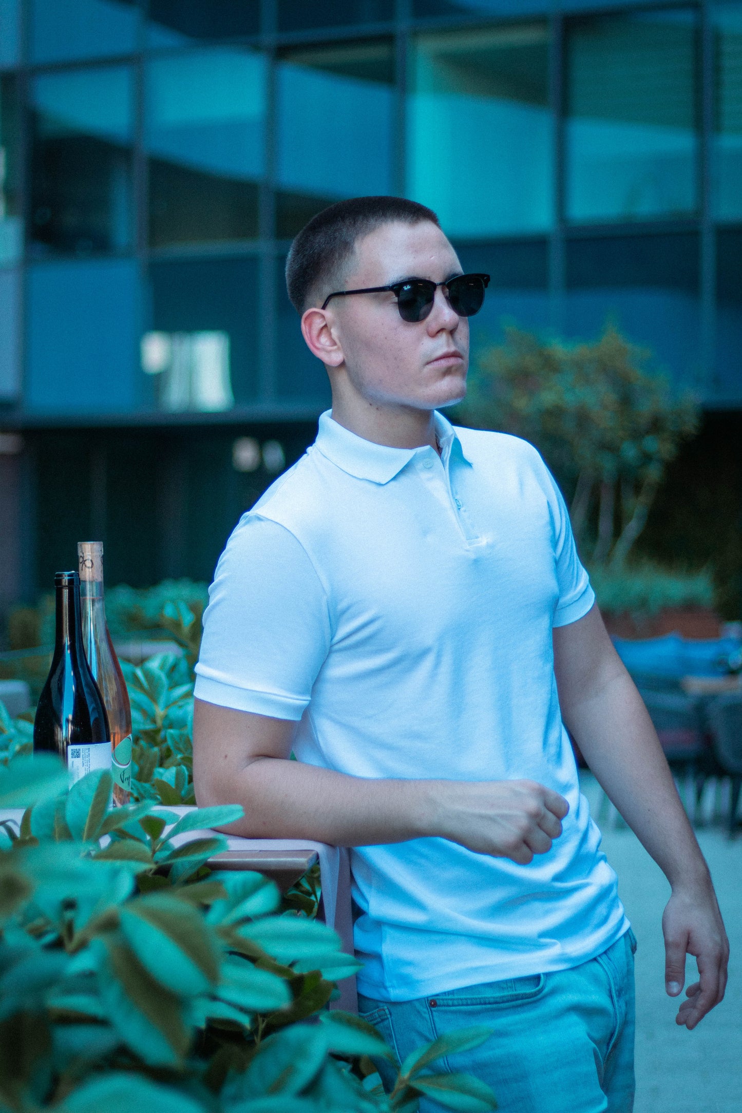 Polo majica - White (Modal)