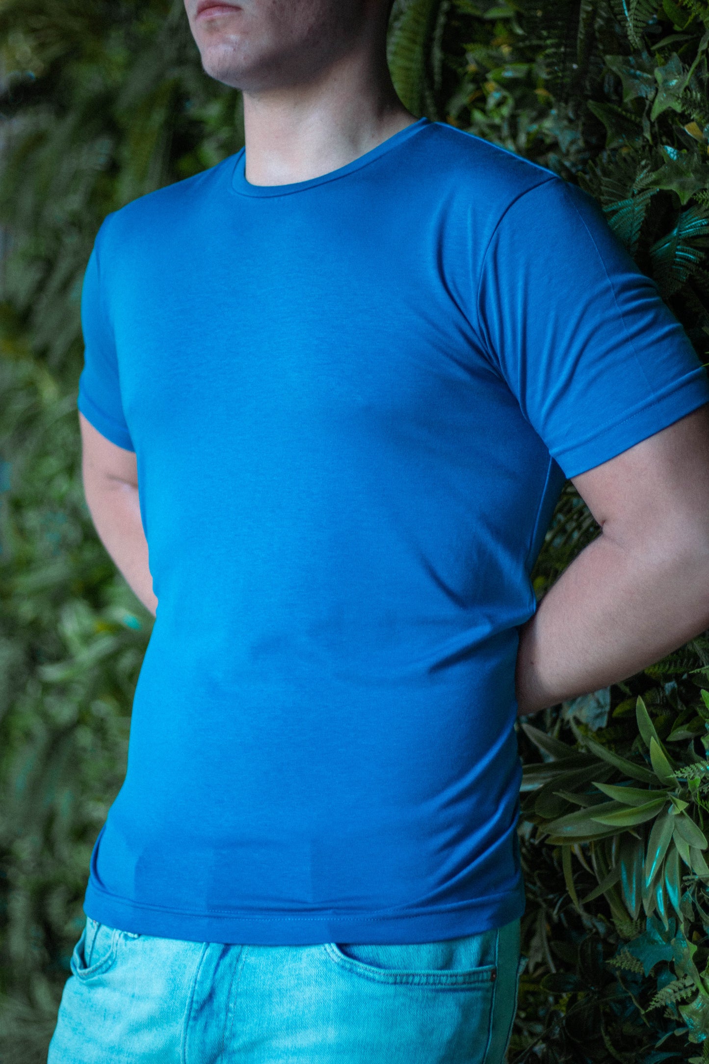 Classic majica - Indigo Blue (Modal)