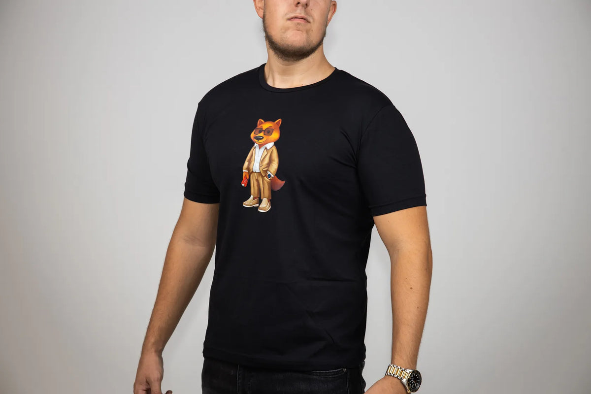 Felix Tycoon majica - Black (Modal)