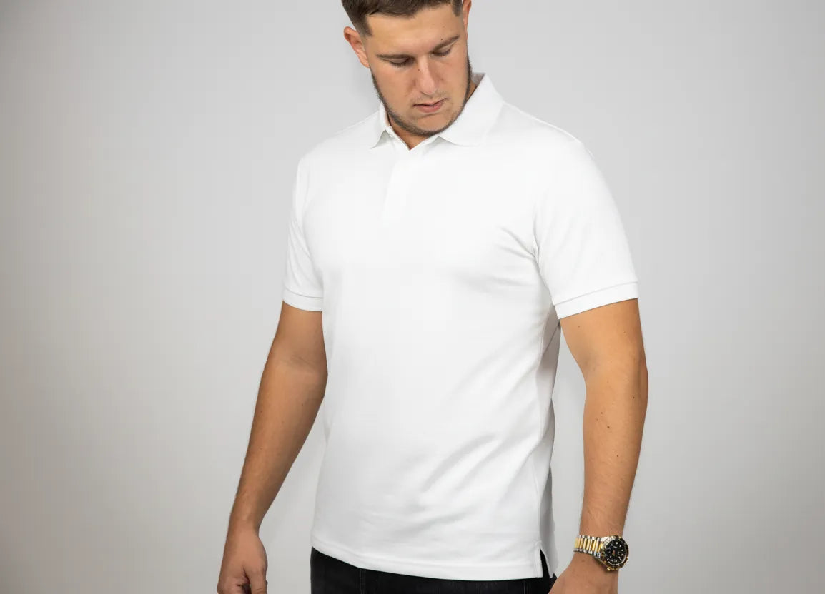 Polo majica - White (Modal)