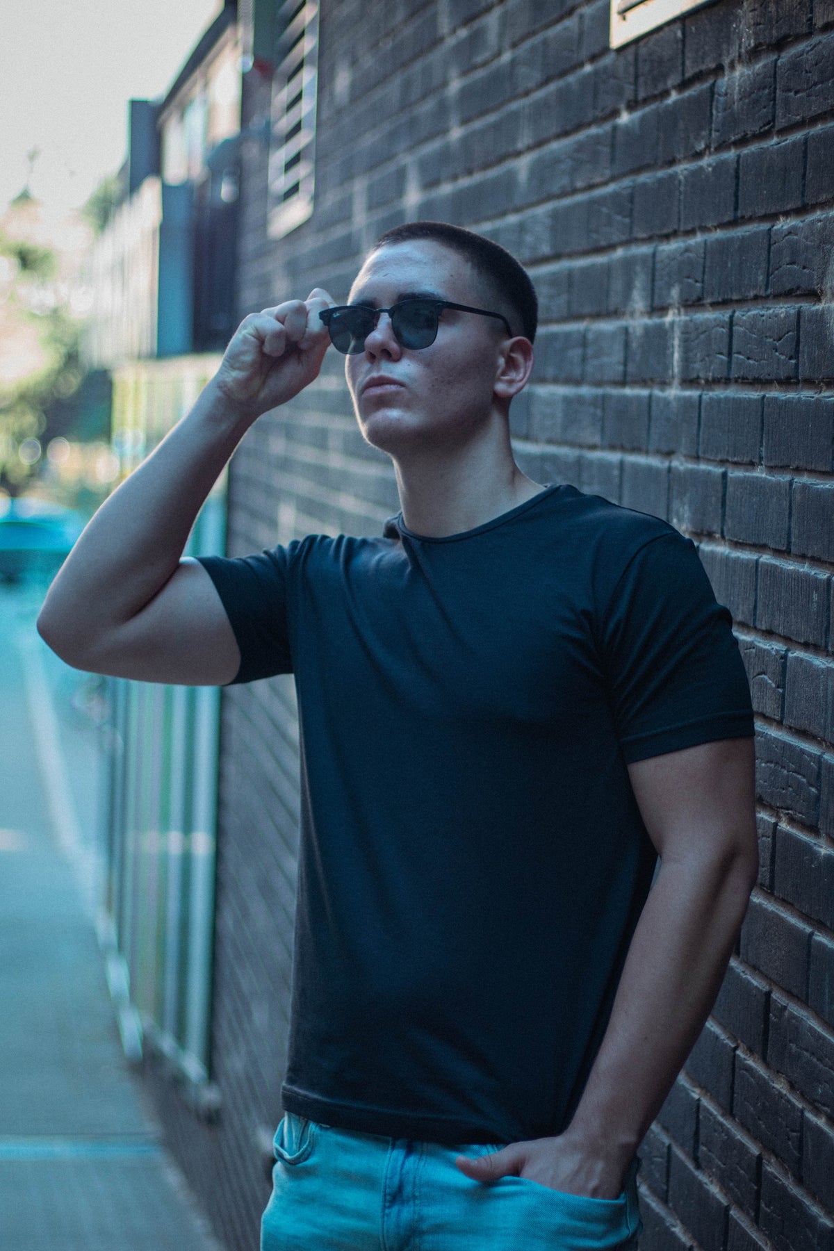 Classic majica - Black (Modal)