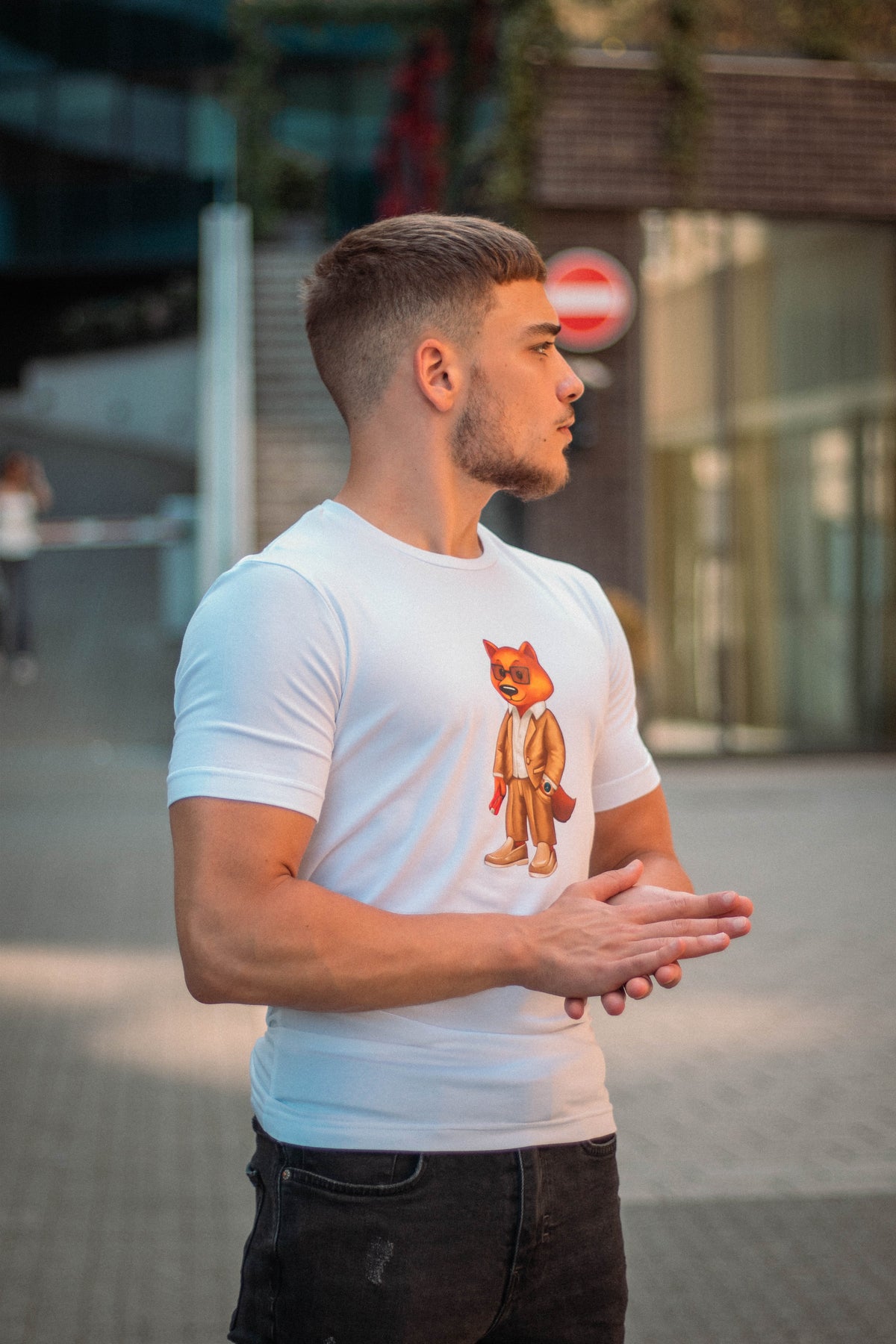 Felix Tycoon majica - White (Modal)