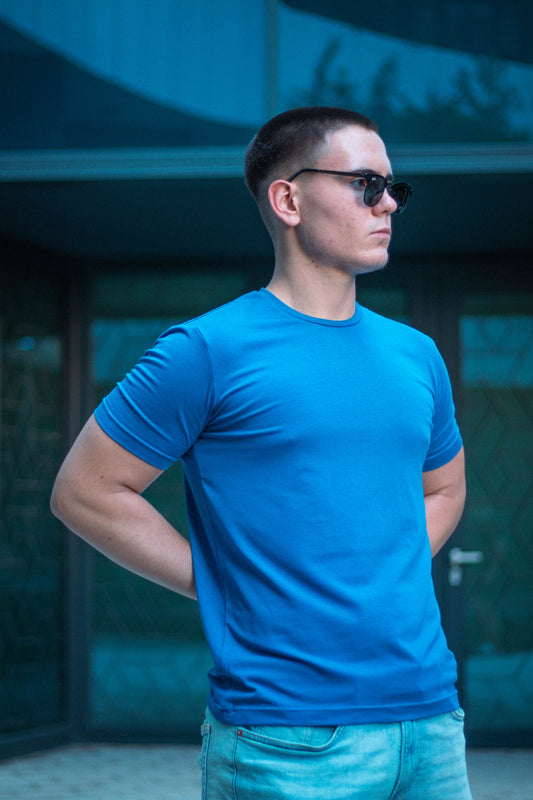 Classic majica - Indigo Blue (Modal)
